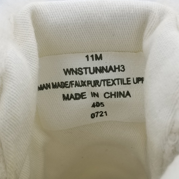 Nine West Stunnah3 High-Top Sneakers, Silver Multi, Faux Fur lined, Women's 11 - Picture 10 of 16